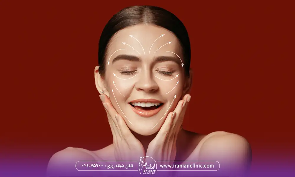 اندولیفت در ولنجک روی صورت
